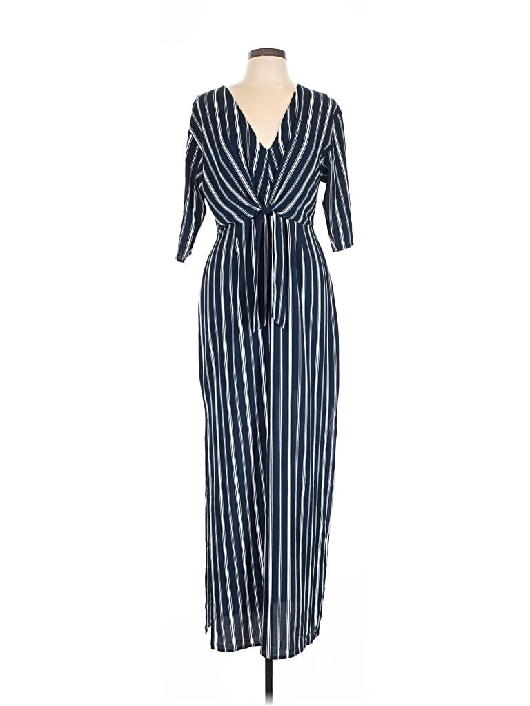 Pre-owned Charles Henry Casual Dress In Blue