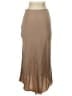 Tibi 100% Silk Tan Formal Skirt Size 00 - photo 2