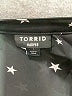Torrid 100% Polyester Stars Black 3/4 Sleeve Blouse Size 1X Plus (1) - photo 7