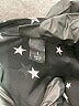 Torrid 100% Polyester Stars Black 3/4 Sleeve Blouse Size 1X Plus (1) - photo 9