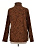 Lands' End 100% Polyester Animal Print Brown Jacket Size L - photo 2