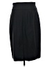 Classiques Entier Solid Black Wool Skirt Size 8 - photo 2