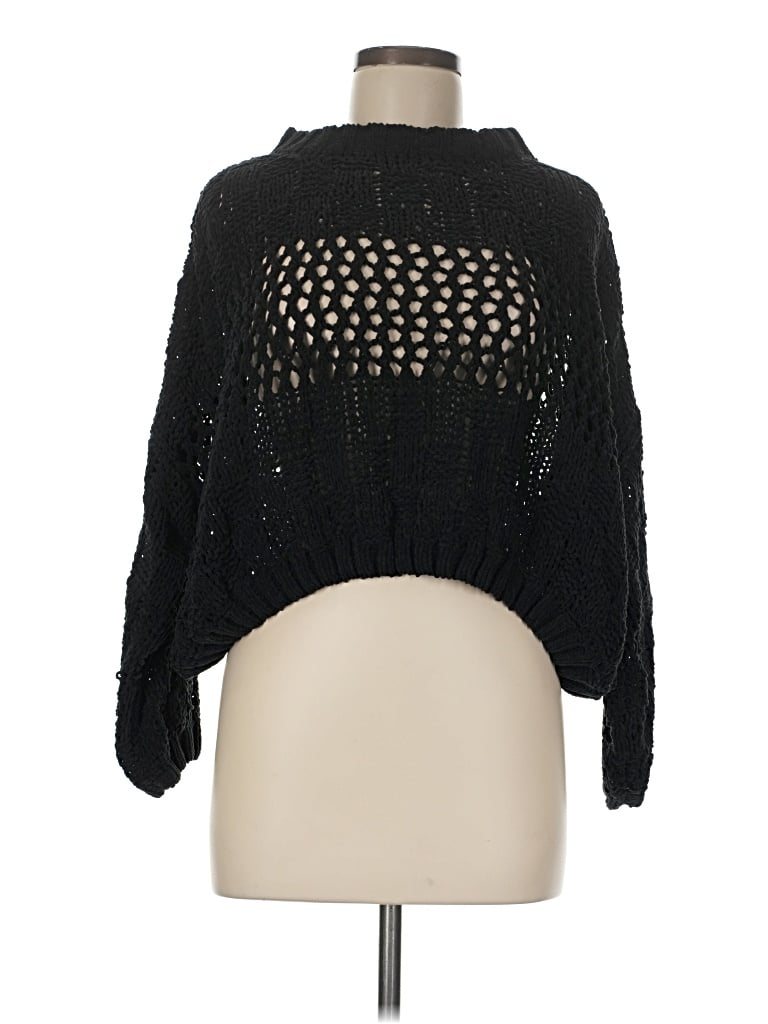 Pre-owned Billabong Pullover Sweater In Black