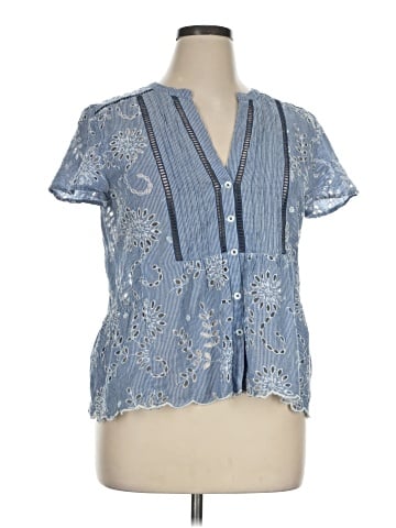 Holding Horses Short Sleeve Blouse (view 1)