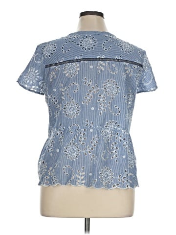 Holding Horses Short Sleeve Blouse (view 2)