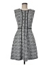 En Focus Studio 100% Polyester Tweed Gray Casual Dress Size 6 - photo 1