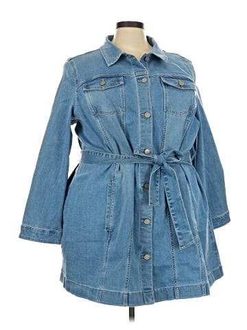 Susan Graver Denim Jacket (view 1)