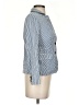 J.Crew 100% Cotton Stripes Blue Blazer Size 4 - photo 4