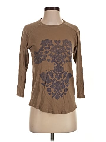 Raquel Allegra 3/4 Sleeve T-Shirt (view 1)