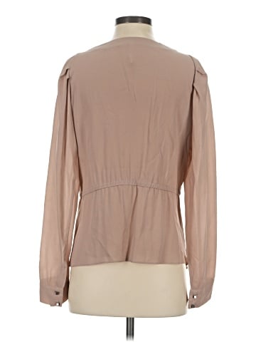 Chelsea Flower Long Sleeve Silk Top (view 2)