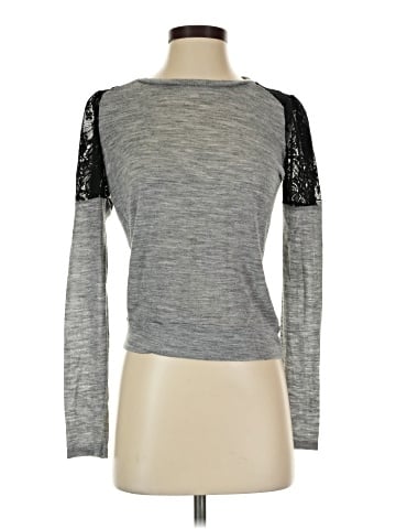 Trafaluc by Zara Long Sleeve T-Shirt (view 1)