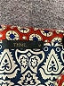 THML 100% Polyester Blue 3/4 Sleeve Blouse Size M - photo 7