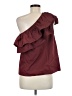 Halogen Burgundy Sleeveless Blouse Size M - photo 2