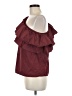 Halogen Burgundy Sleeveless Blouse Size M - photo 5