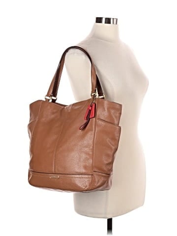 Coach Factory Leather Tote (view 2)