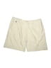 Lizgolf 100% Polyester Solid Ivory Khaki Shorts Size 18 - photo 1
