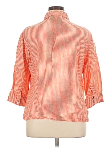 Chico's 3/4 Sleeve Button-Down Shirt (view 2)