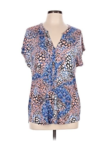 Dana Buchman Short Sleeve Blouse (view 1)