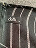 Dotti Stripes Black Jumpsuit Size 10 - photo 4