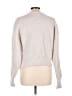 Z Supply 100% Polyester Metallic Silver Pullover Sweater Size L - photo 2