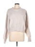 Z Supply 100% Polyester Metallic Silver Pullover Sweater Size L - photo 1