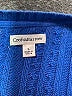 Croft & Barrow 100% Cotton Blue Pullover Sweater Size L - photo 7