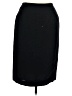 Unbranded 100% Polyester Solid Black Casual Skirt Size 14 - photo 1