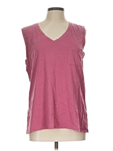 Garnet Hill Sleeveless T-Shirt (view 1)