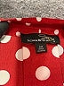 Suzanne Betro 100% Polyester Polka Dots Red Short Sleeve Blouse Size 2X - photo 6