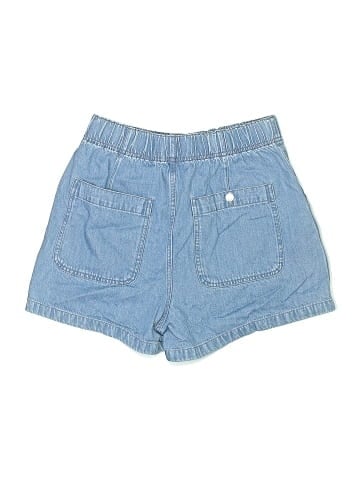 Madewell Denim Pull-On Utility Shorts in Grandfield Wash (view 2)