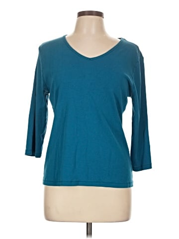 St. John's Bay 3/4 Sleeve T-Shirt (view 1)