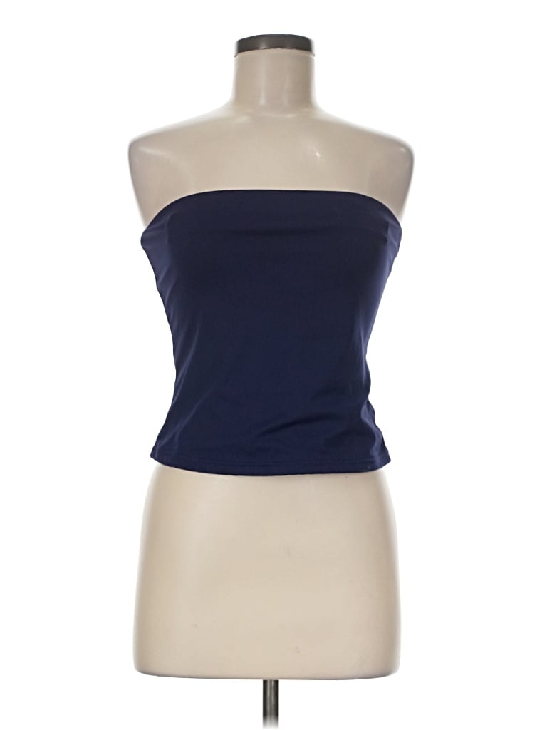 Pre-owned Cider Sleeveless Blouse In Blue