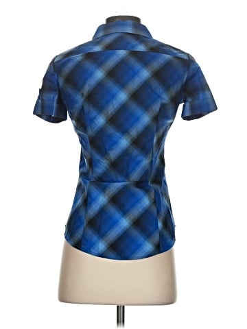 New York & Company Short Sleeve Blouse (view 2)