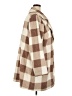 Joan Rivers 100% Polyester Checkered-gingham Brown Coat Size 2X - photo 4