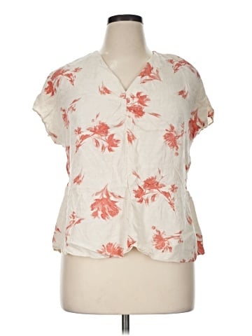 Simply Vera Vera Wang Short Sleeve Blouse (view 1)