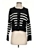 Vigoss Stripes Black Cardigan Size S - photo 1