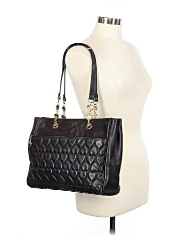 Moschino Vintage Leather Tote (view 2)