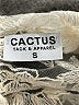 Cactus Ivory Long Sleeve Blouse Size S - photo 8