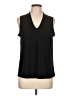 IMAN Black Sleeveless Blouse Size L - photo 1