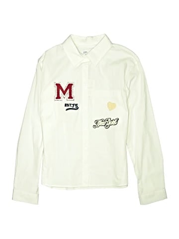 Zara Long Sleeve Button-Down Shirt (view 1)