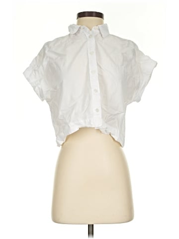 Madewell Crop Dolman Shirt (view 1)