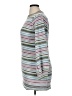 Jessica Simpson 100% Polyester Stripes Silver Turtleneck Sweater Size XL - photo 5