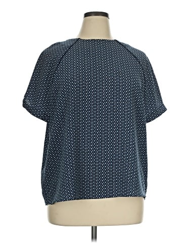 Cj Banks Short Sleeve Blouse (view 1)