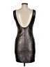 TCEC Metallic Silver Cocktail Dress Size M - photo 2