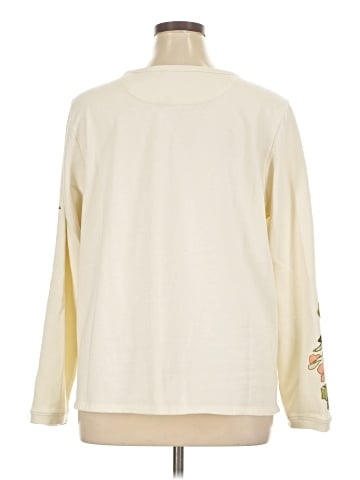 Susan Graver Long Sleeve T-Shirt (view 2)