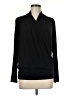 Amour Vert Black Long Sleeve Blouse Size M - photo 1