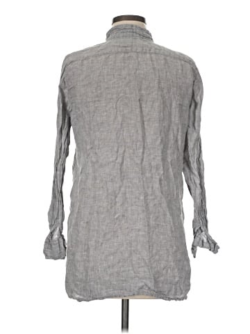 Garnet Hill Long Sleeve Button-Down Shirt (view 2)