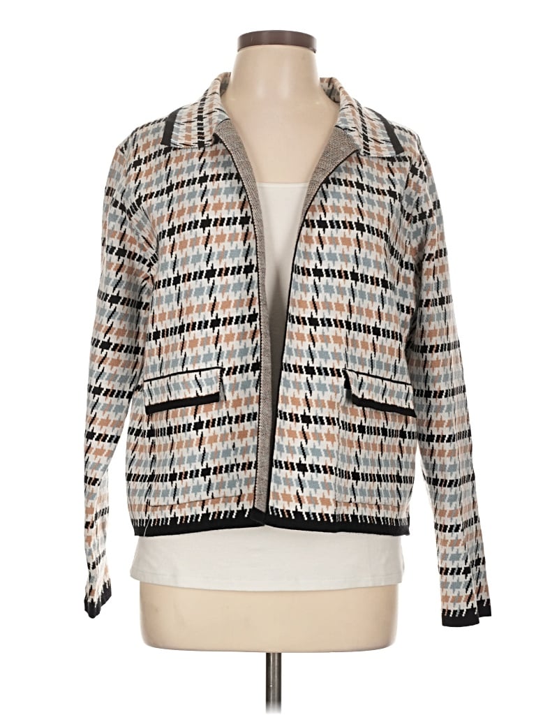 Pre-owned Tahari Jacket In Tan