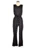 En Focus Studio Hearts Black Jumpsuit Size 6 - photo 1