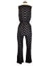 En Focus Studio Hearts Black Jumpsuit Size 6 - photo 2